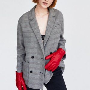 ZARA TRF Outerwear Plaid Blazer -Size S/M